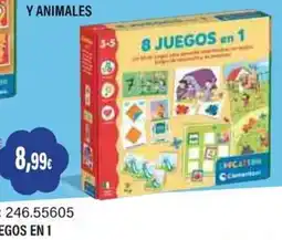 Juguetilandia Clementoni 8 juegos en 1 oferta