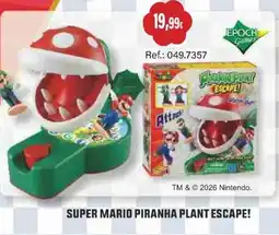 Juguetilandia Super mario piranha plant escape oferta