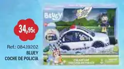 Juguetilandia Bluey coche de policia oferta