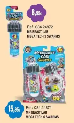 Juguetilandia Mr beast lab mega tech 6 swarms oferta