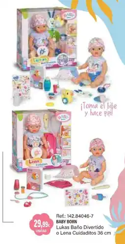 Juguetilandia Baby Born Lukas Baño Divertido o Lena Cuidaditos oferta
