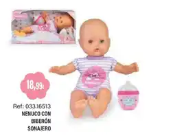 Juguetilandia Nenuco con biberón sonajero oferta