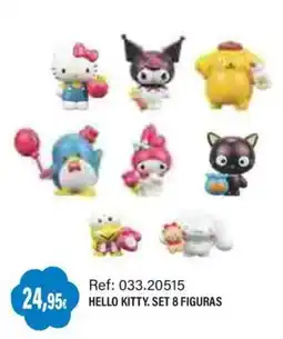 Juguetilandia Hello kitty. set 8 figuras oferta