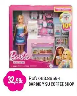 Juguetilandia Barbie y su coffee shop oferta