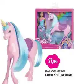 Juguetilandia Barbie y su unicornio oferta
