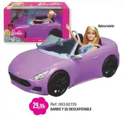 Juguetilandia Barbie y su descapotable oferta
