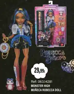 Juguetilandia Monster high muñeca robecca doll oferta