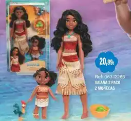 Juguetilandia Vaiana 2 pack oferta