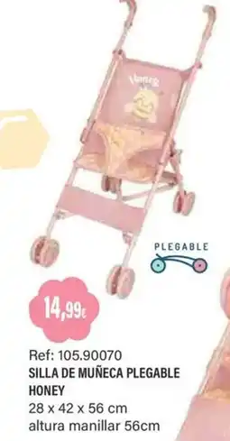 Juguetilandia Honey silla de muñeca plegable oferta
