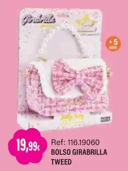Juguetilandia Girabrilla bolso tweed oferta