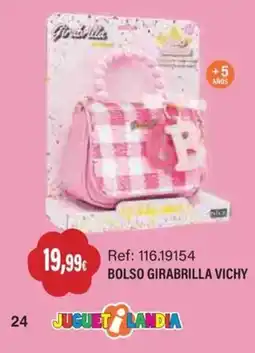 Juguetilandia Girabilla bolso vichy oferta