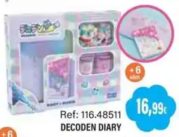 Juguetilandia Decoden Diary oferta