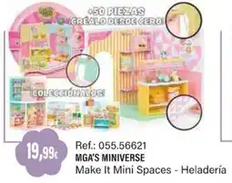 Juguetilandia MGA'S MINIVERSE Make It Mini Spaces - Heladería oferta