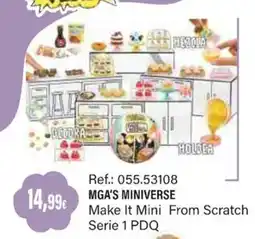 Juguetilandia MGA'S MINIVERSE Make It Mini From Scratch Serie 1 PDQ oferta