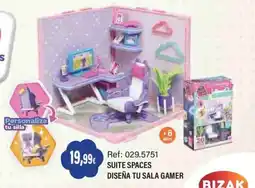 Juguetilandia Bizak suite spaces diseña tu sala gamer oferta