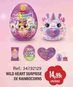 Juguetilandia Rainbocorns wild heart surprise oferta