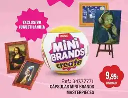 Juguetilandia Zuru mini brands create oferta