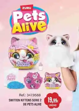 Juguetilandia Zuru Pets Alive Smitten Kittens Serie 2 oferta