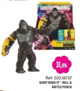Juguetilandia Giant Kong 11" - Roll & Battle Punch oferta