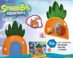 Juguetilandia Bob Esponja Casa Piña + 2 figuras oferta