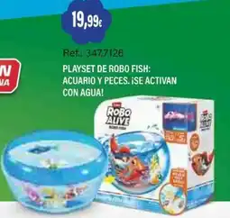Juguetilandia Robo Alive playset de robo fish: acuario y peces oferta