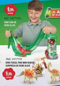 Juguetilandia Robo Alive dino dna de robo alive oferta