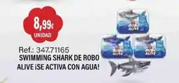Juguetilandia Swimming Shark de Robo Alive oferta