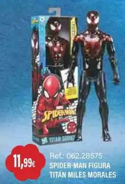 Juguetilandia Spider-man figura titán miles morales oferta