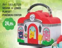 Juguetilandia Pokémon Center Squish A Longs Playset oferta
