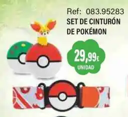 Juguetilandia Set de cinturón de Pokémon oferta