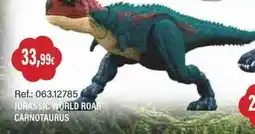 Juguetilandia Jurassic World Roar Carnotaurus oferta