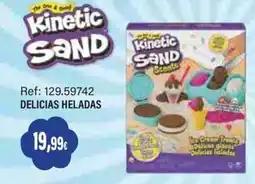 Juguetilandia Kinetic Sand Delicias Heladas oferta