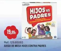 Juguetilandia Hijos vs Padres oferta