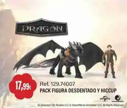 Juguetilandia Dragon Pack Figura Desdentado Y Hiccup oferta