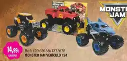Juguetilandia Monster Jam vehículo 1:24 oferta