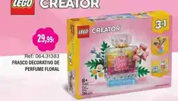 Juguetilandia lego creator frasco decorativo de perfume floral oferta