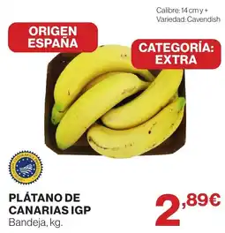 Supercor Plátano de canarias igp oferta