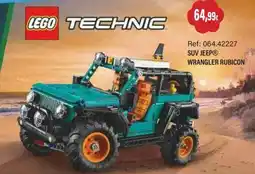 Juguetilandia lego technic suv jeep® wrangler rubicon oferta