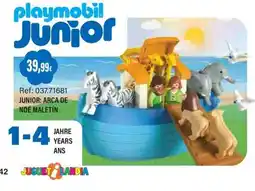 Juguetilandia playmobil junior arca de noé maletín oferta