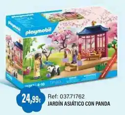 Juguetilandia Playmobil jardín asiático con panda oferta