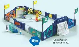 Juguetilandia Playmobil estadio de fútbol oferta