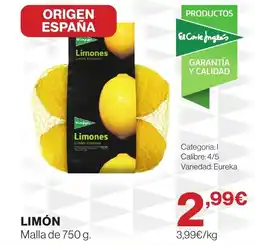 Supercor Limón oferta