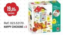 Juguetilandia Happy Chickens oferta