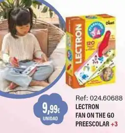 Juguetilandia Lectron fan on the go preescolar oferta