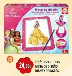 Juguetilandia Disney Princess Mesa de diseño oferta