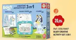 Juguetilandia Bluey creative activity set 3 en 1 oferta