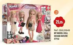Juguetilandia My model doll design nature style oferta