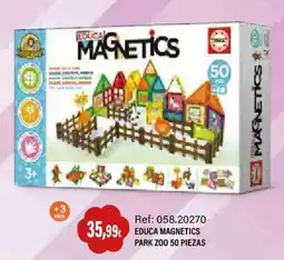 Juguetilandia Educa magnetics park zoo 50 piezas oferta