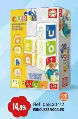 Juguetilandia educubes vocales oferta