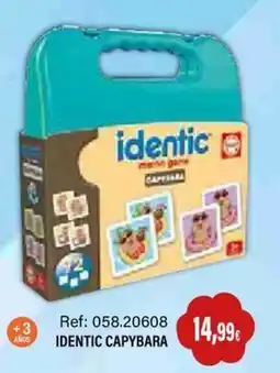 Juguetilandia identic capybara oferta